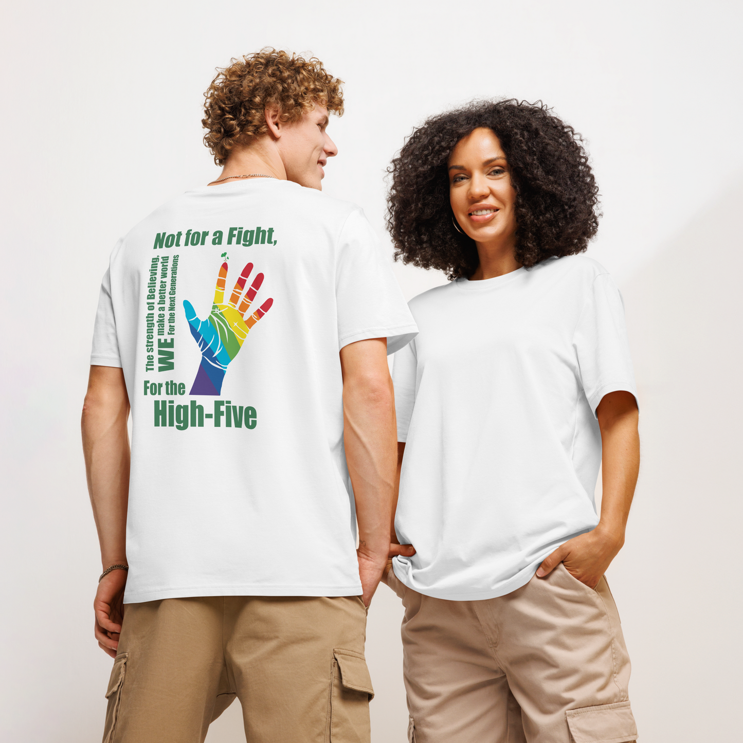 For the High-five T-shirts